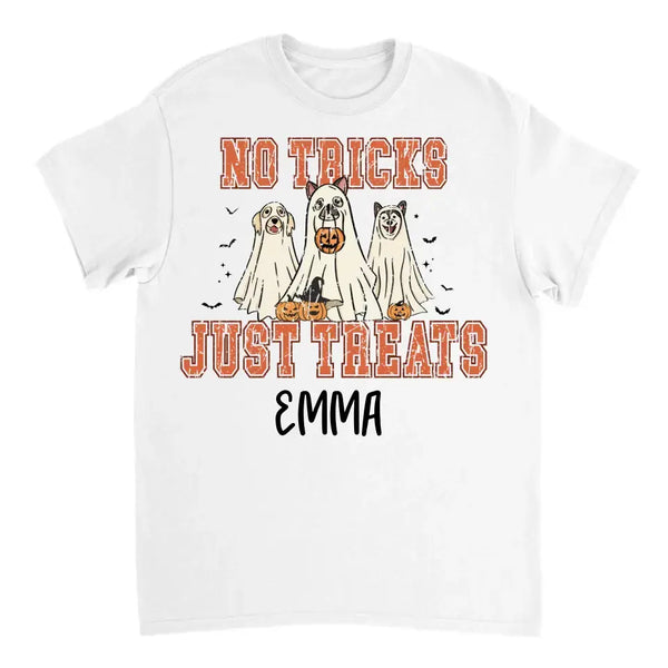 Spooky & Personalisierte Mein Hund mit Scary Pumpkin T-Shirt für Halloween