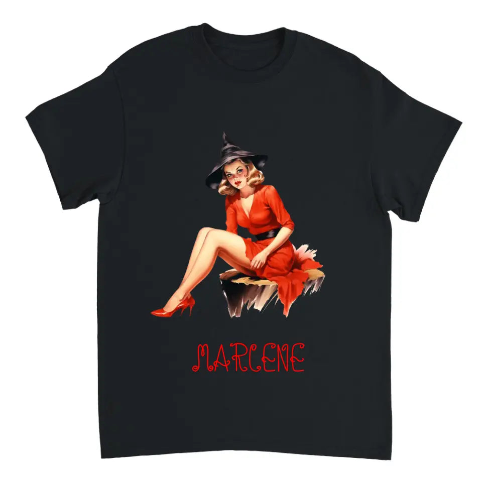 Schöne Hexen-T-Shirts für das Halloween-Fest - Puppe Hexe - printpod.de