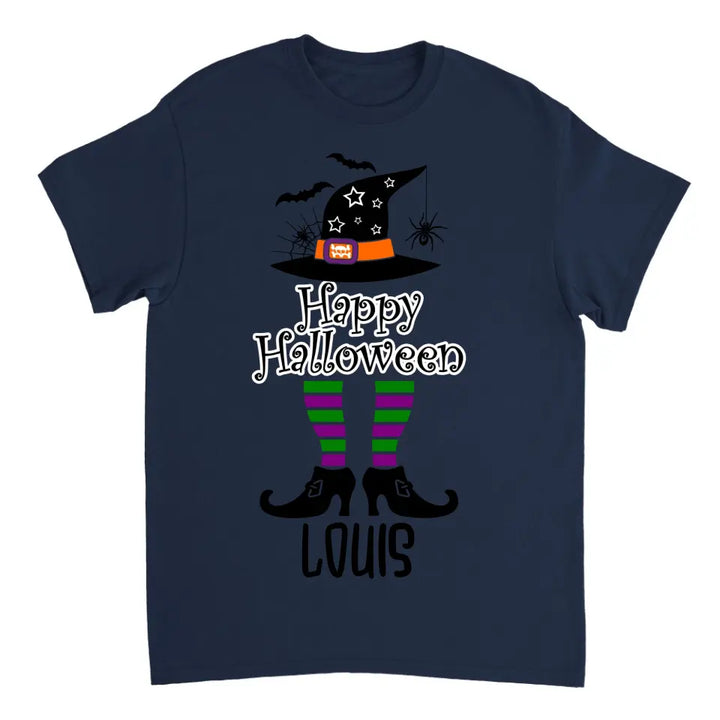 Personalisiertes lustiges Spooky Joker Halloween T-Shirt - printpod.de