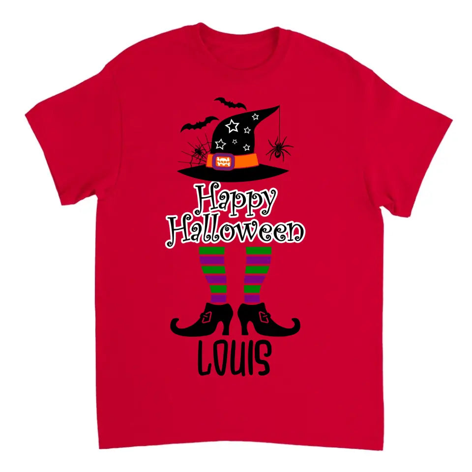 Personalisiertes lustiges Spooky Joker Halloween T-Shirt - printpod.de