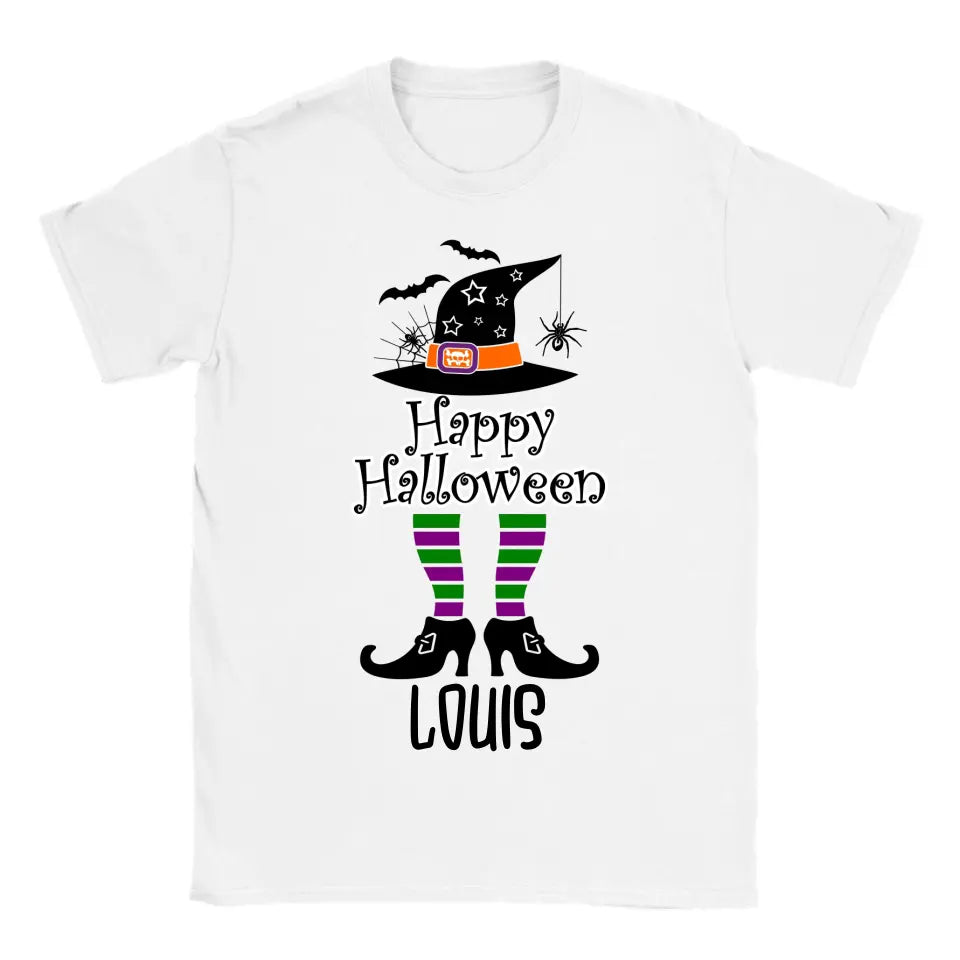 Personalisiertes lustiges Spooky Joker Halloween T-Shirt - printpod.de