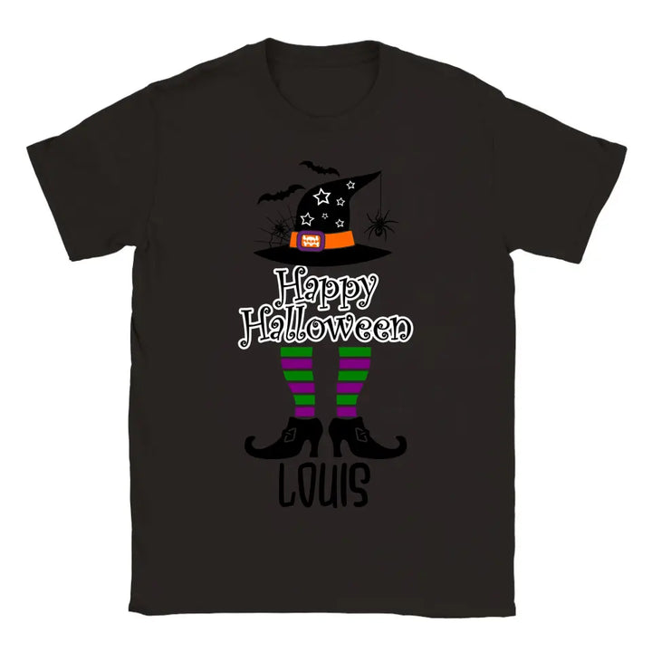 Personalisiertes lustiges Spooky Joker Halloween T-Shirt - printpod.de