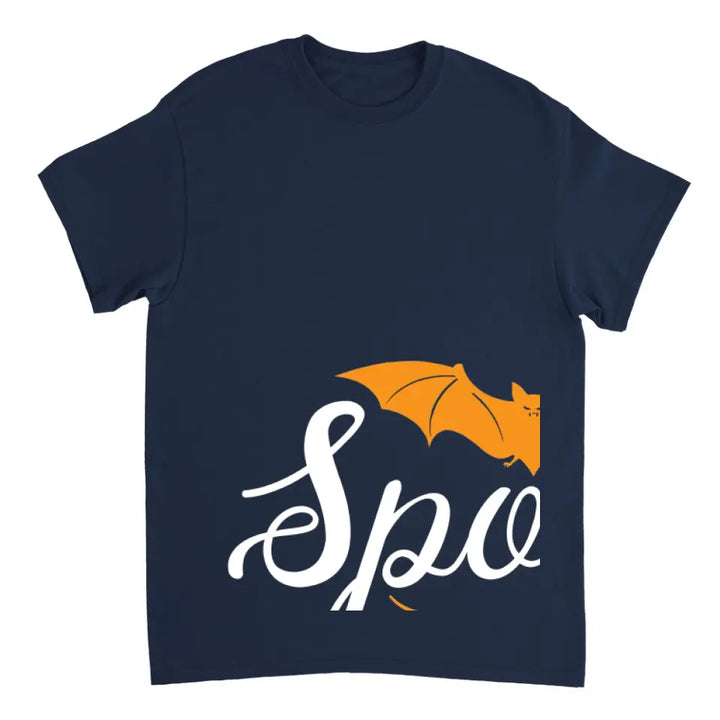 Personalisiertes Spooky Bat Halloween T-Shirt