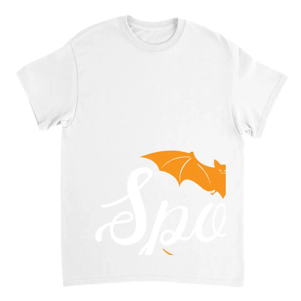 Personalisiertes Spooky Bat Halloween T-Shirt - printpod.de