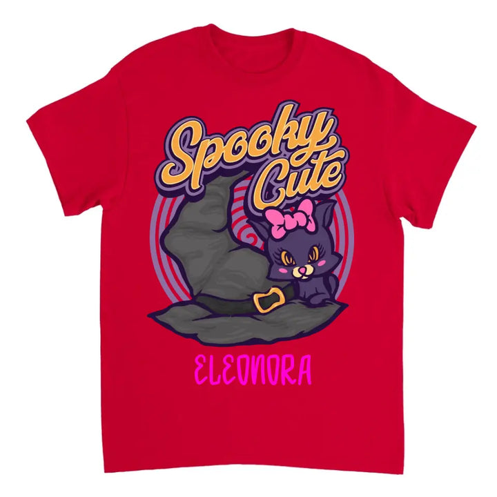 Spooky Cute Cat Halloween T-Shirt für Kinder - printpod.de