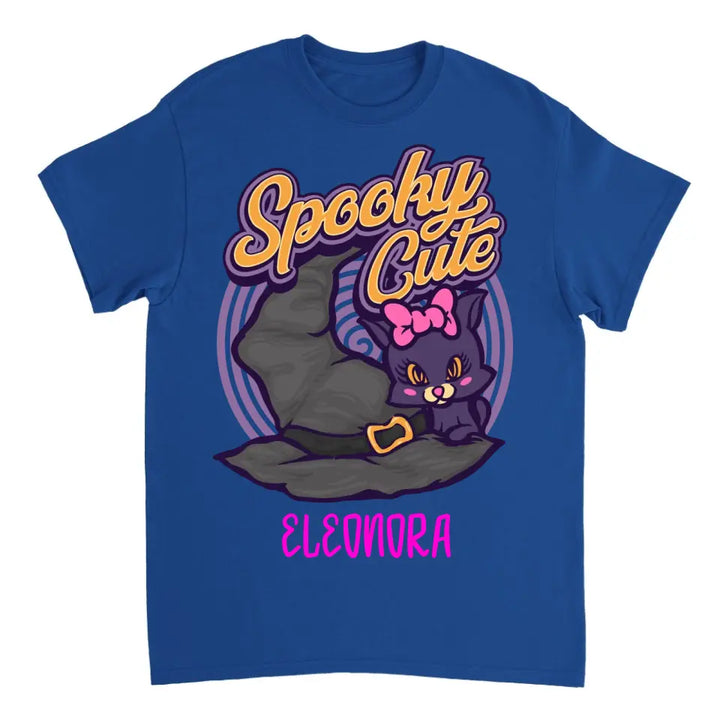 Spooky Cute Cat Halloween T-Shirt für Kinder - printpod.de