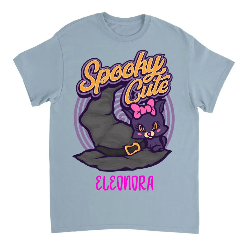Spooky Cute Cat Halloween T-Shirt für Kinder - printpod.de