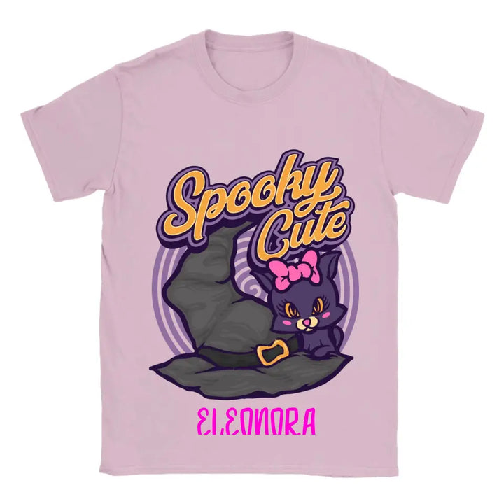 Spooky Cute Cat Halloween T-Shirt für Kinder - printpod.de