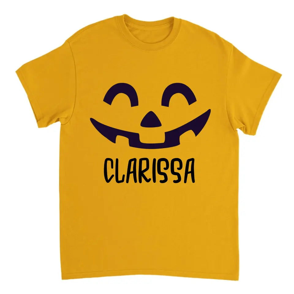 Lustige Kürbislächeln Halloween T-Shirts für Kinder - printpod.de