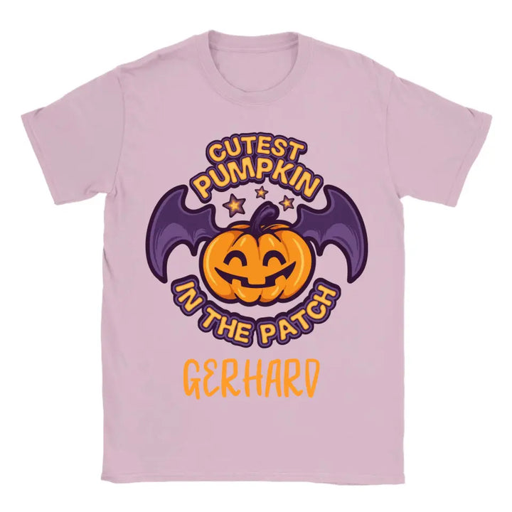 Gruselig lustige Kürbis Fledermaus Halloween T-Shirts für Kinder - printpod.de