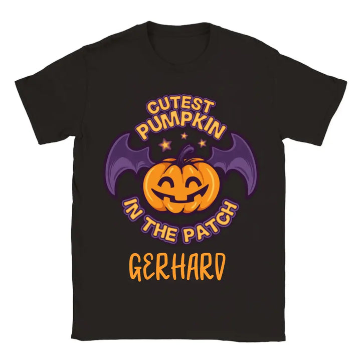 Gruselig lustige Kürbis Fledermaus Halloween T-Shirts für Kinder - printpod.de