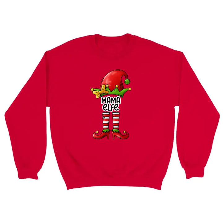 Personalisierte pullover Elfe Unisex für Weihnachts - printpod.de