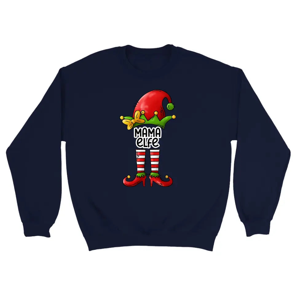Personalisierte pullover Elfe Unisex für Weihnachts - printpod.de