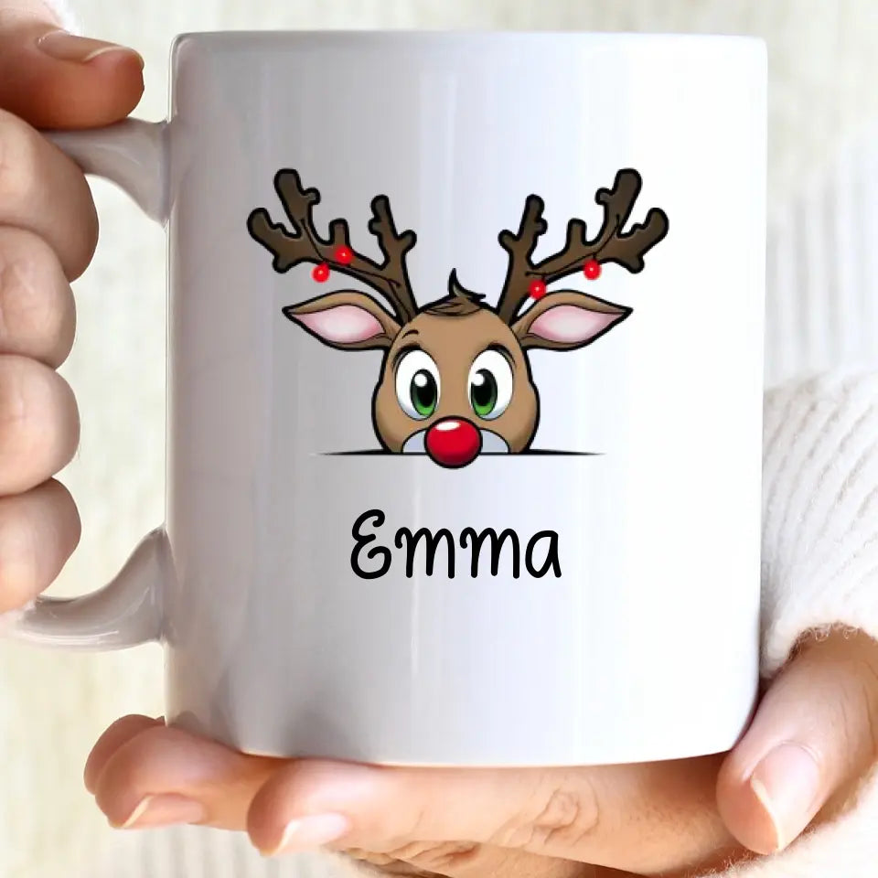 Personalisierte Tasse Süßes Weihnachten gucken - printpod.de