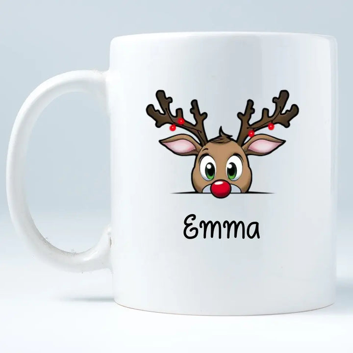 Personalisierte Tasse Süßes Weihnachten gucken - printpod.de