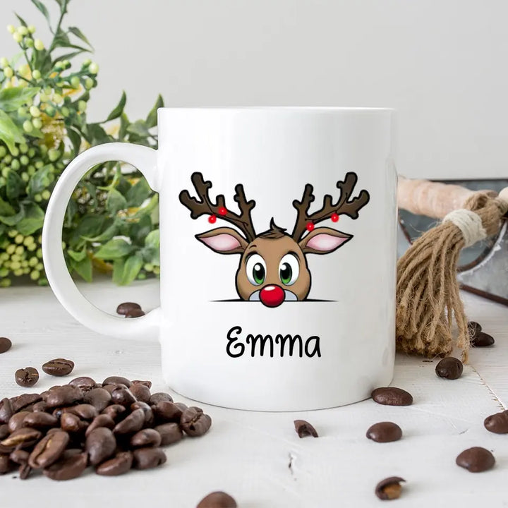 Personalisierte Tasse Süßes Weihnachten gucken - printpod.de