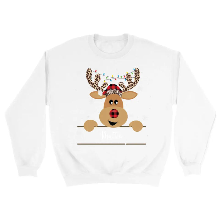 Weihnachtspulli Rentier Christmas Pullover Weihnachtspullover unisex - printpod.de