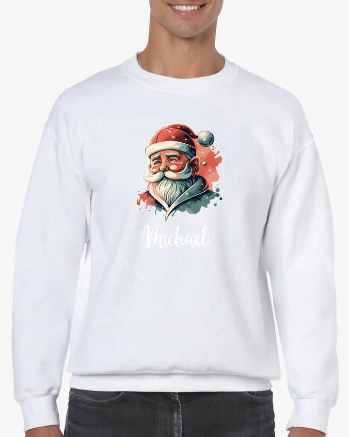 Pullover Herren Weihnachten Dab vom Weihnachtsmann Anpassbar - printpod.de