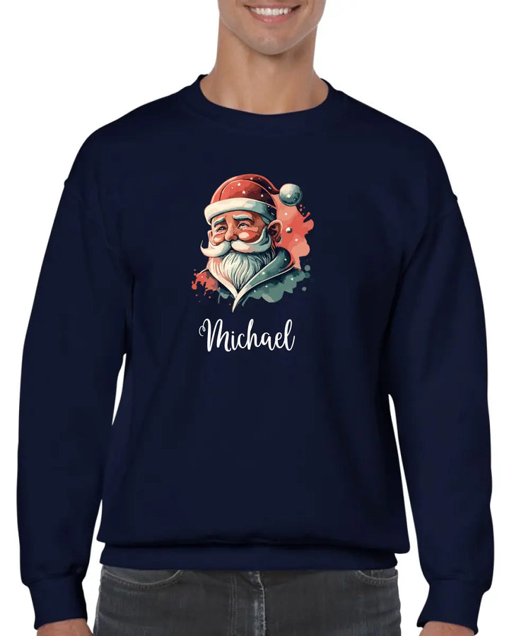 Pullover Herren Weihnachten Dab vom Weihnachtsmann Anpassbar - printpod.de