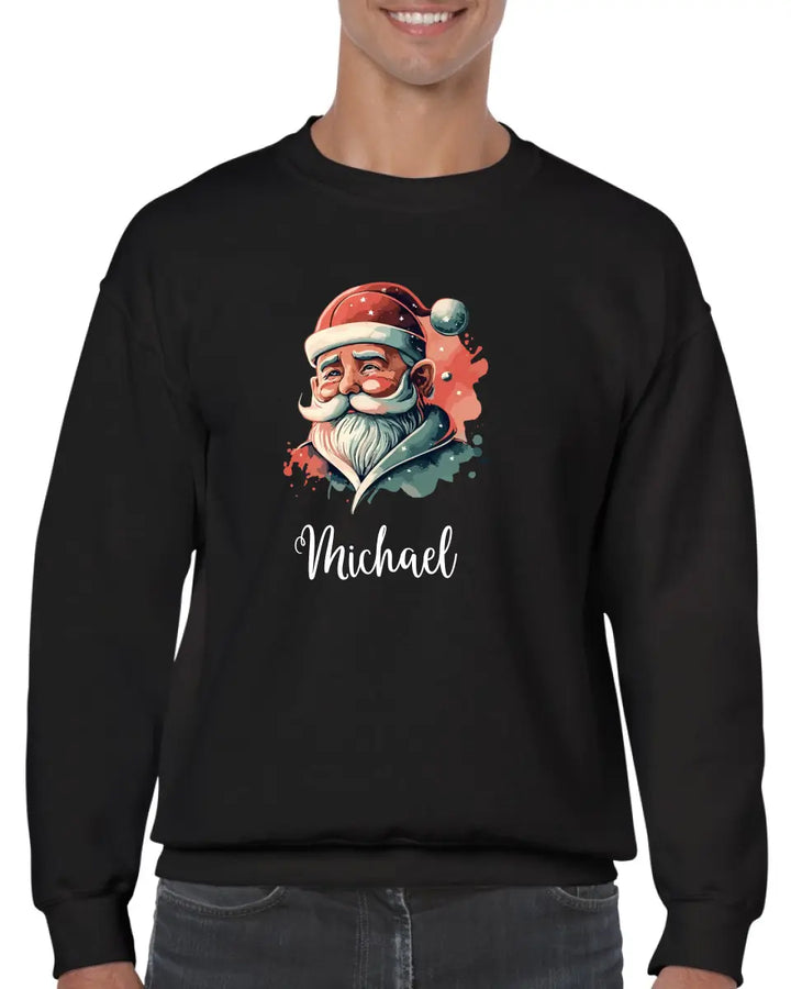 Pullover Herren Weihnachten Dab vom Weihnachtsmann Anpassbar - printpod.de