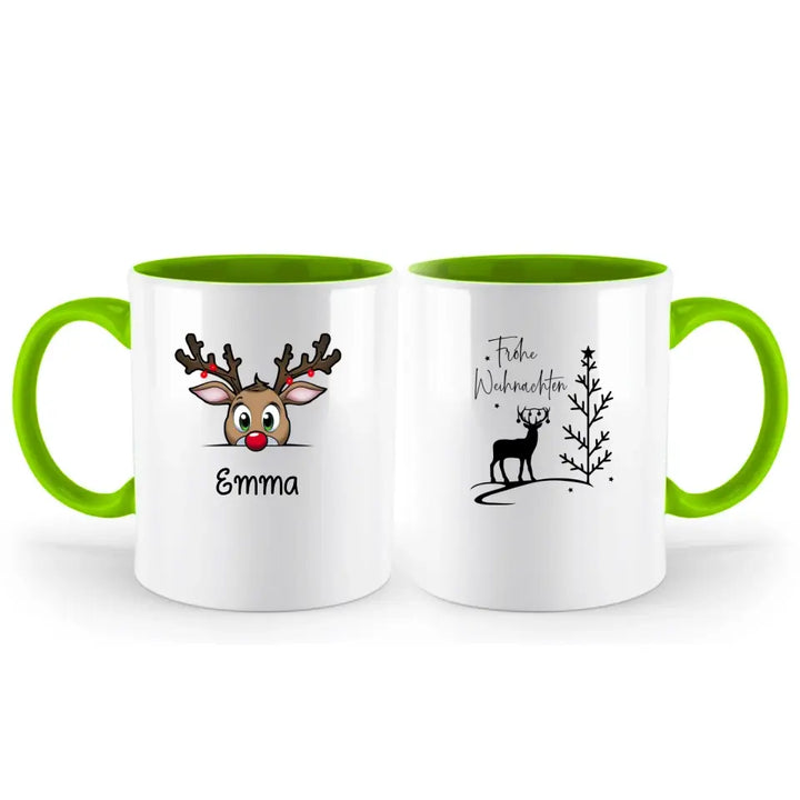 Personalisierte Tasse Süßes Weihnachten gucken - printpod.de