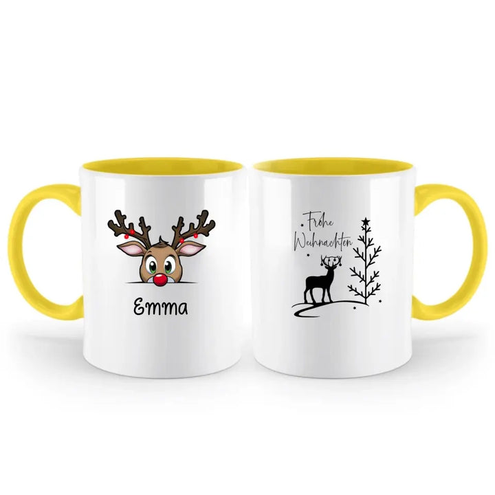 Personalisierte Tasse Süßes Weihnachten gucken - printpod.de