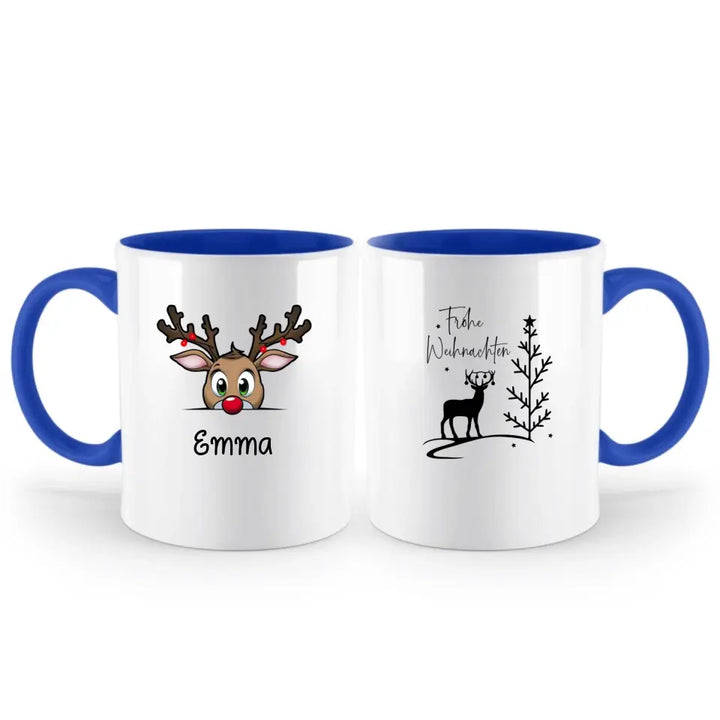 Personalisierte Tasse Süßes Weihnachten gucken - printpod.de