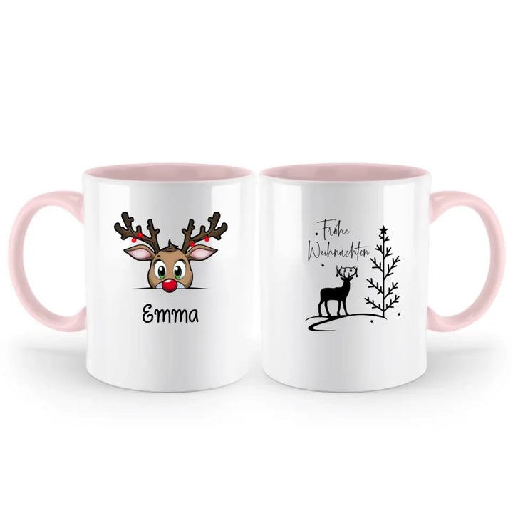 Personalisierte Tasse Süßes Weihnachten gucken - printpod.de