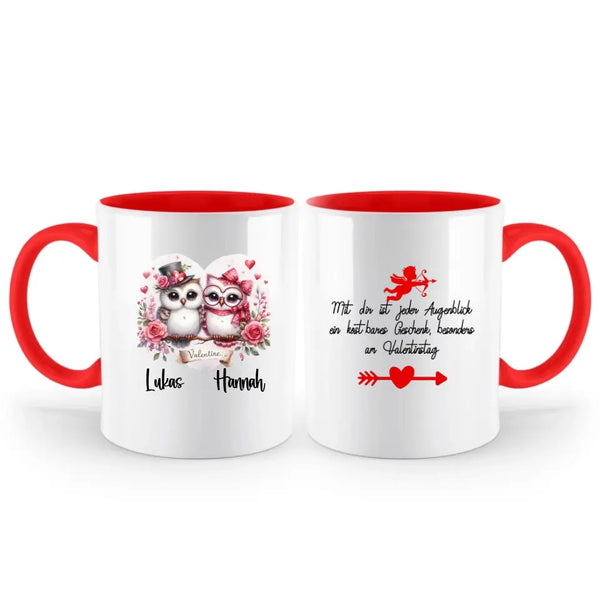 Tauchen Sie ein in die Liebe mit unserer personalisierten Tasse für Paare und das perfekte Valentinstagsgeschenk - printpod.de