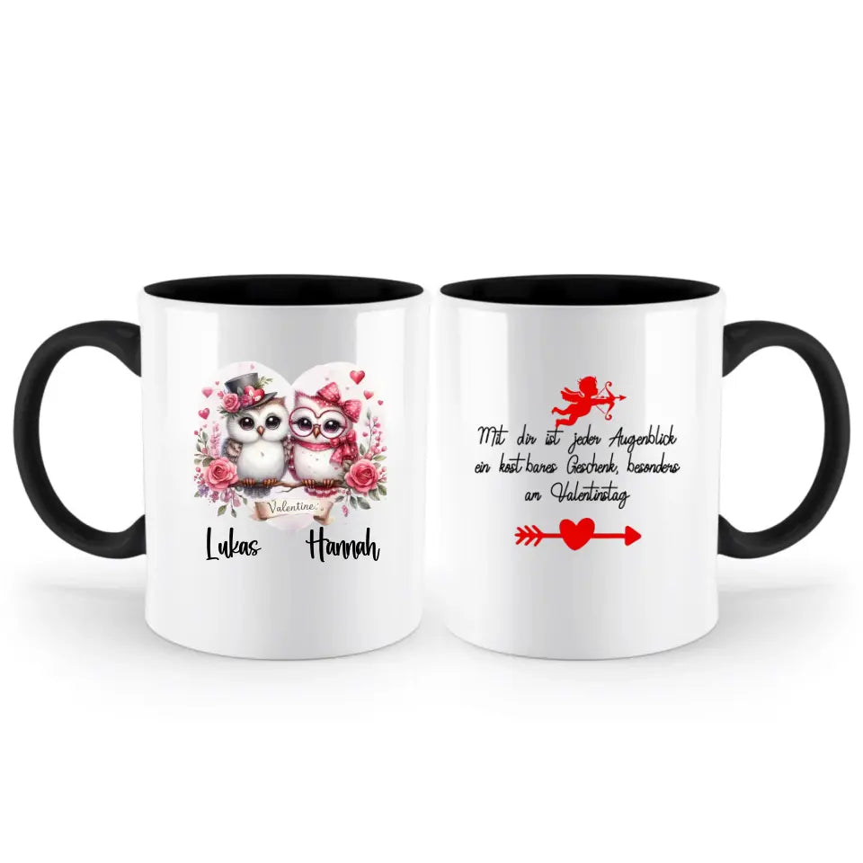 Tauchen Sie ein in die Liebe mit unserer personalisierten Tasse für Paare und das perfekte Valentinstagsgeschenk - printpod.de