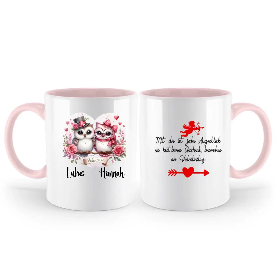 Tauchen Sie ein in die Liebe mit unserer personalisierten Tasse für Paare und das perfekte Valentinstagsgeschenk - printpod.de