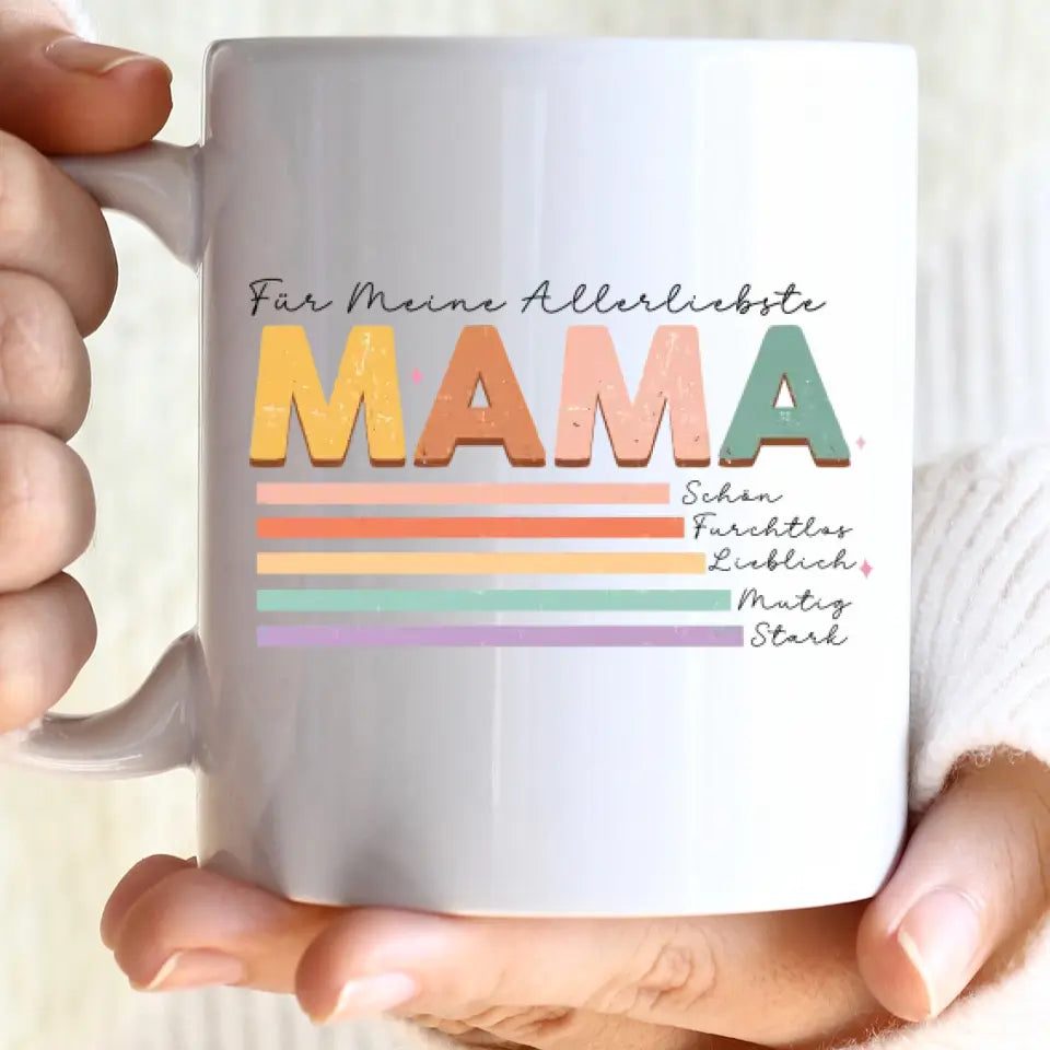 Für meine allerliebste mama Tasse- Muttertag Geschenk