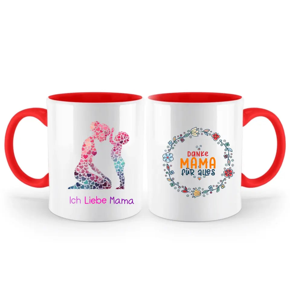 Persönlicher Muttertag Mom Becher - Danke Mama, Geburtstagsgeschenk für Mama, Geschenke für die Ehefrau, Muttertagsgeschenk, Die beste Mama der Welt