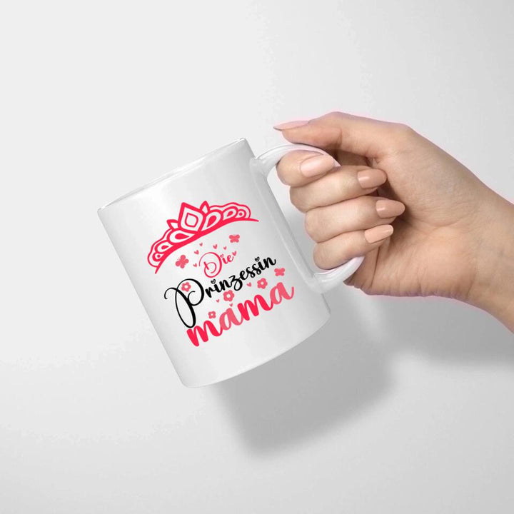 Mama ist meine Prinzessin! - Spruch Tasse - printpod.de