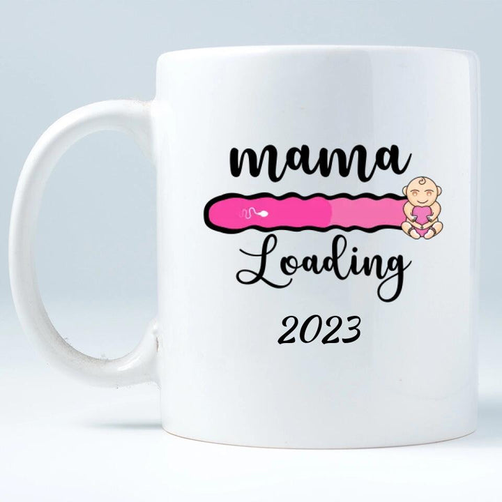 Mama Loading - Personalisierte Tasse - Spruch Tasse - printpod.de