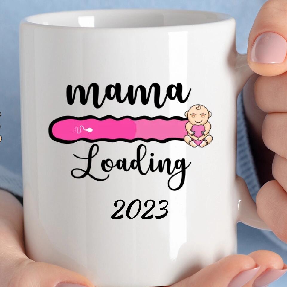 Mama Loading - Personalisierte Tasse - Spruch Tasse - printpod.de