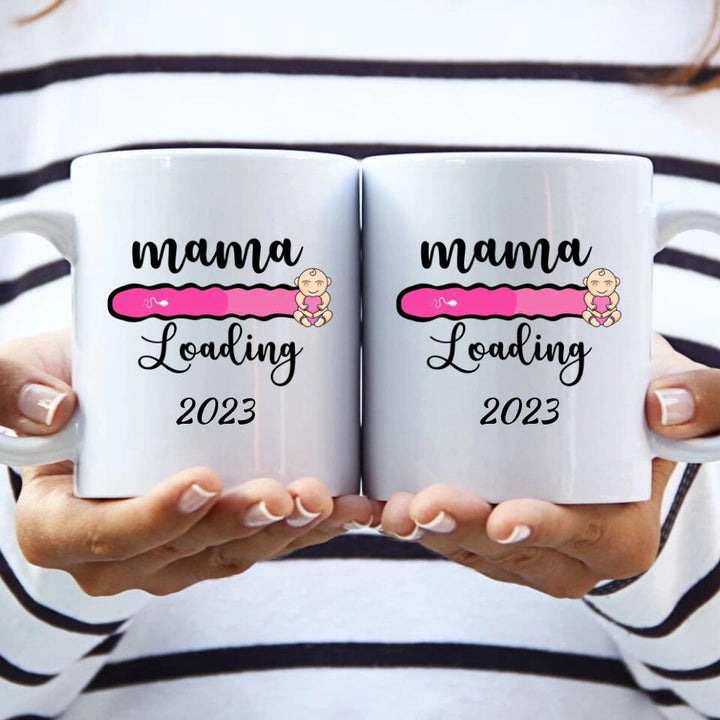 Mama Loading - Personalisierte Tasse - Spruch Tasse - printpod.de