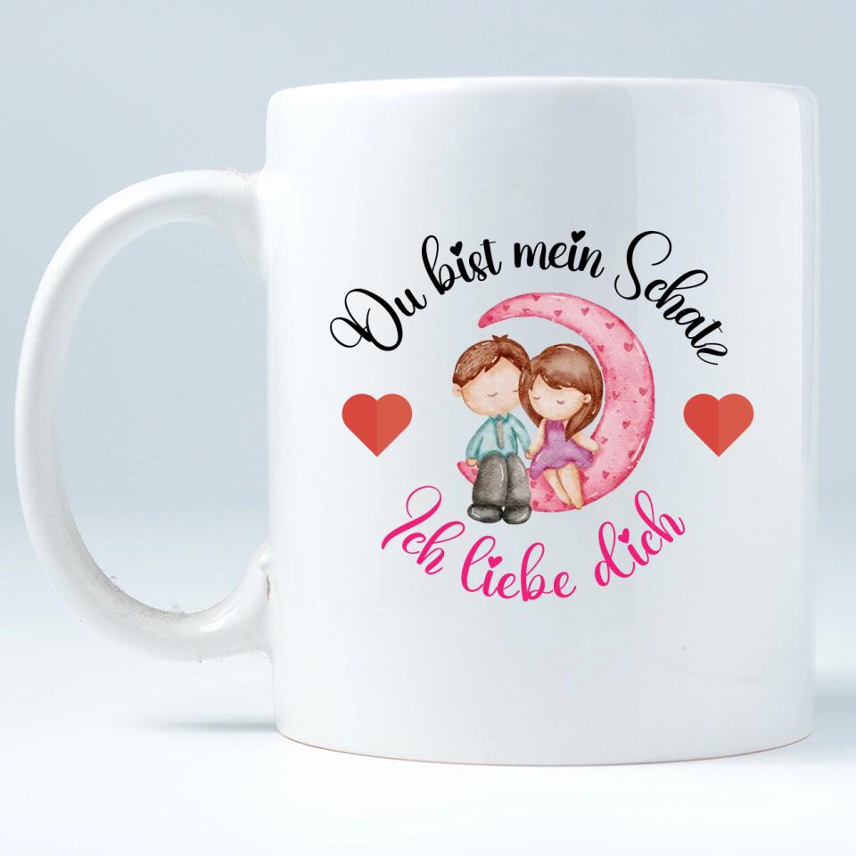 Geschenk ich liebe dich- Geschenk für paar - Sprüche Tassen - printpod.de