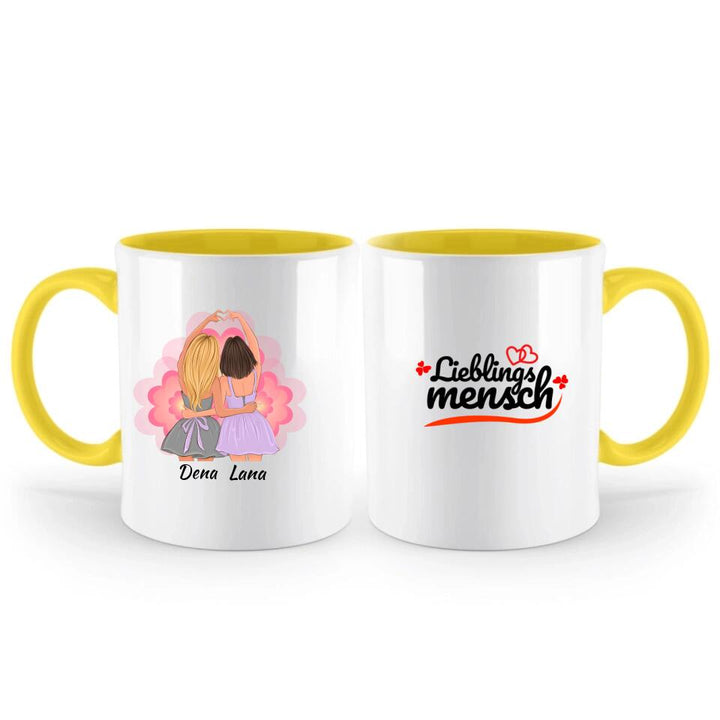 Anpassbar Tasse Lieblingsmensch - printpod.de