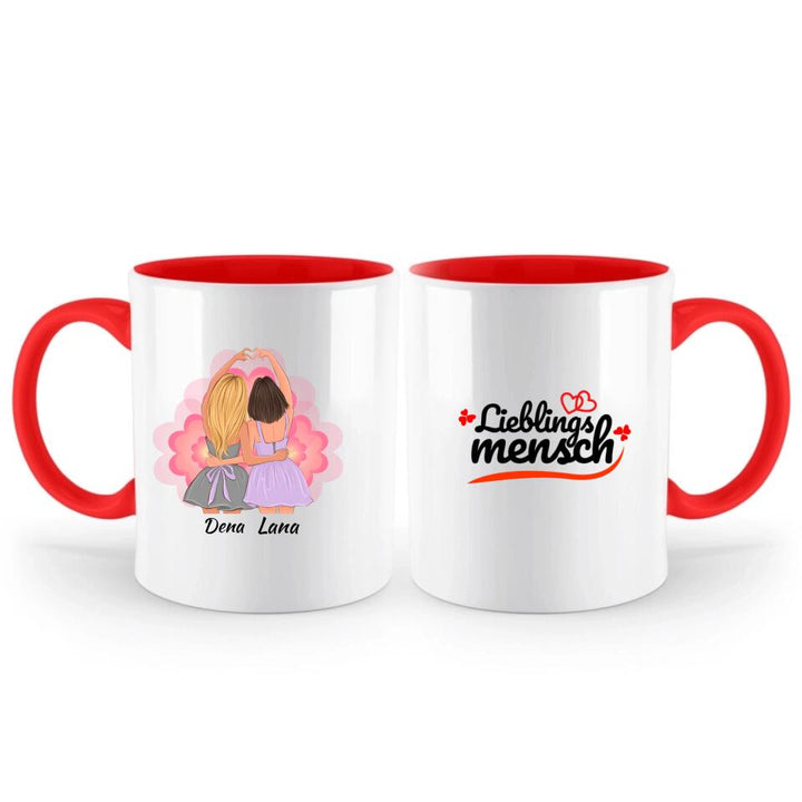 Anpassbar Tasse Lieblingsmensch - printpod.de