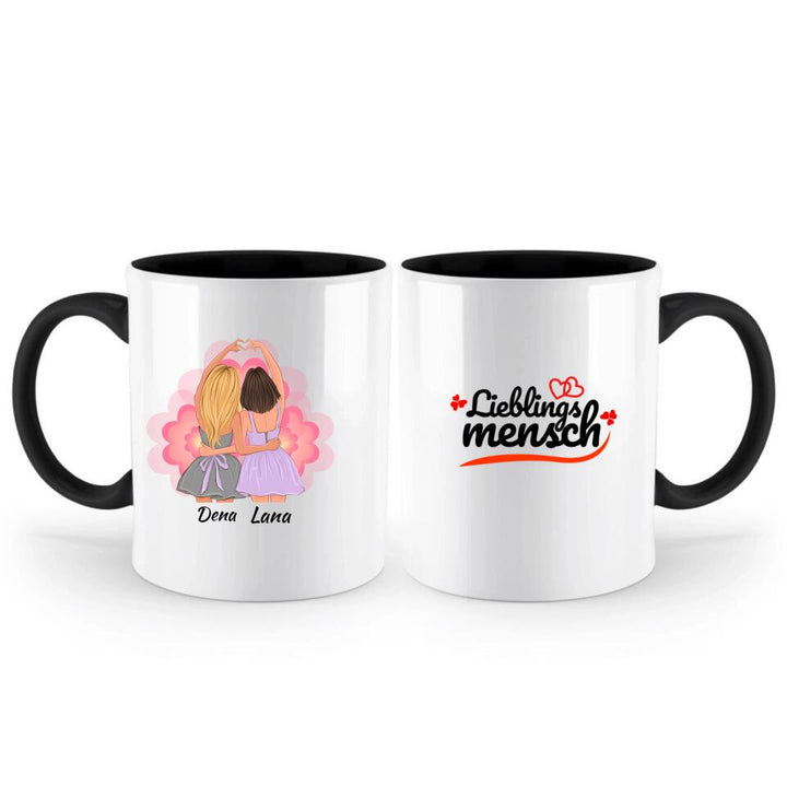 Anpassbar Tasse Lieblingsmensch - printpod.de