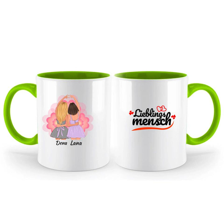 Anpassbar Tasse Lieblingsmensch - printpod.de