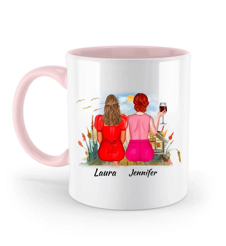 Personalisierte Tassen Freundin - Schwester Tasse - printpod.de