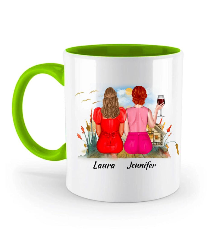 Personalisierte Tassen Freundin - Schwester Tasse - printpod.de