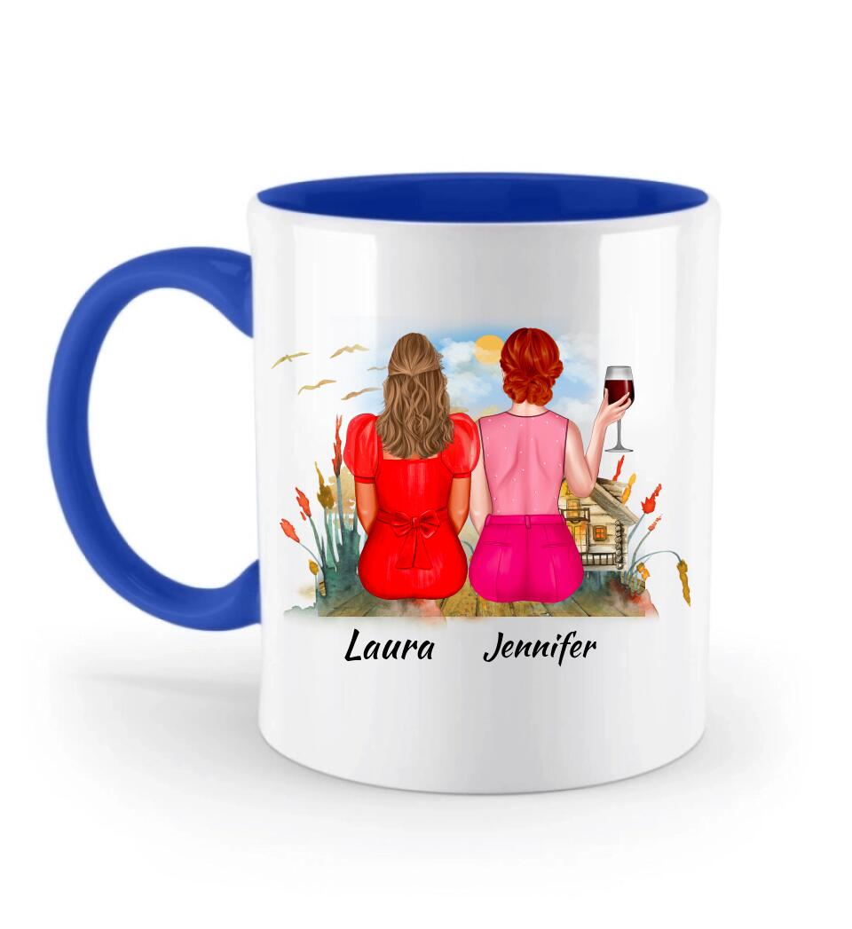 Personalisierte Tassen Freundin - Schwester Tasse - printpod.de