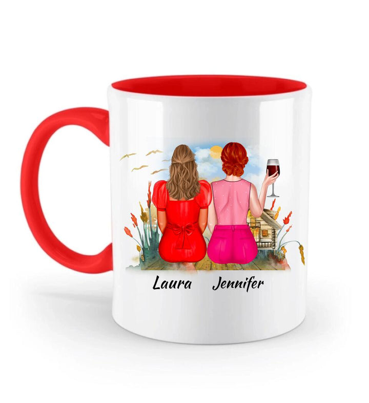 Personalisierte Tassen Freundin - Schwester Tasse - printpod.de