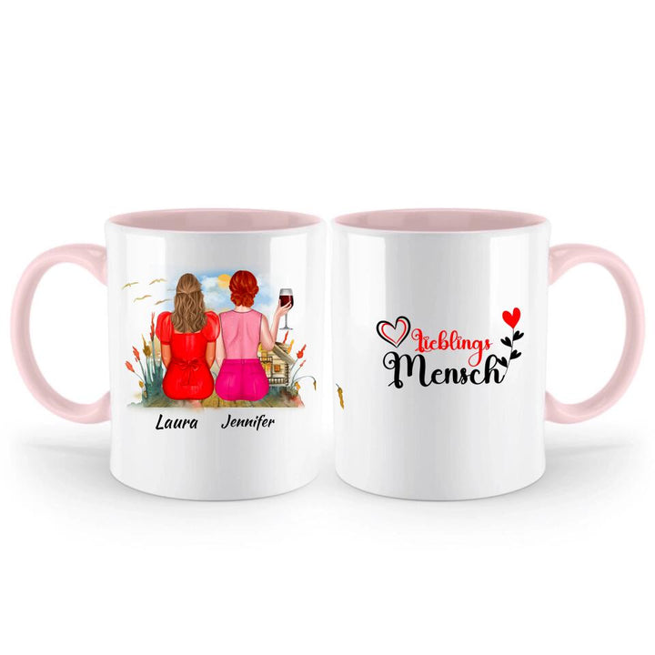 Personalisierte Tassen Freundin - Schwester Tasse - printpod.de