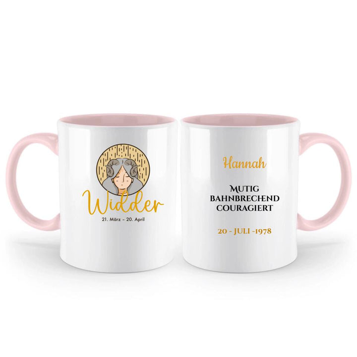 Tasse Sternzeichen, Personalisierte Tasse - printpod.de