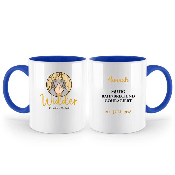 Tasse Sternzeichen, Personalisierte Tasse - printpod.de