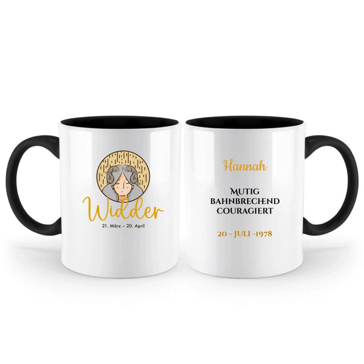 Tasse Sternzeichen, Personalisierte Tasse - printpod.de